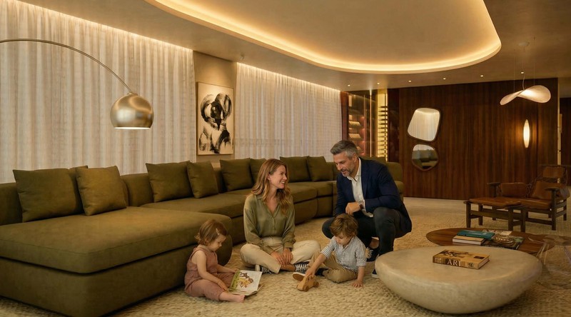 Maison Gabrielle Moema – Living